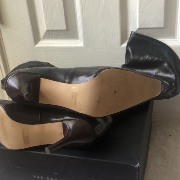 Madison Studio Marsha Brown Boots Size 8.5 - Picture 11 of 12